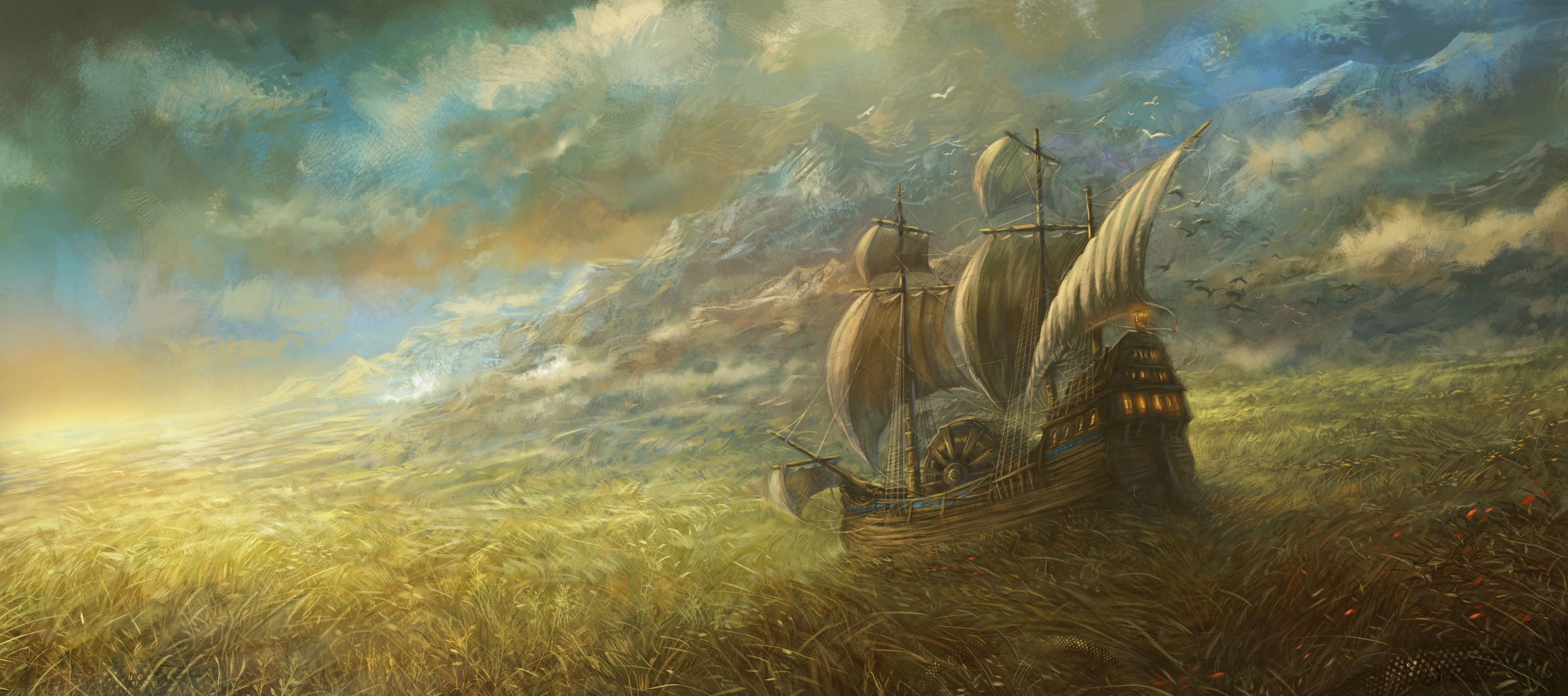 The Great Grass Sea by Sabin Boykinov