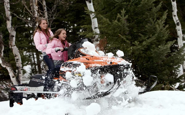 vehicle snowmobile HD Desktop Wallpaper | Background Image