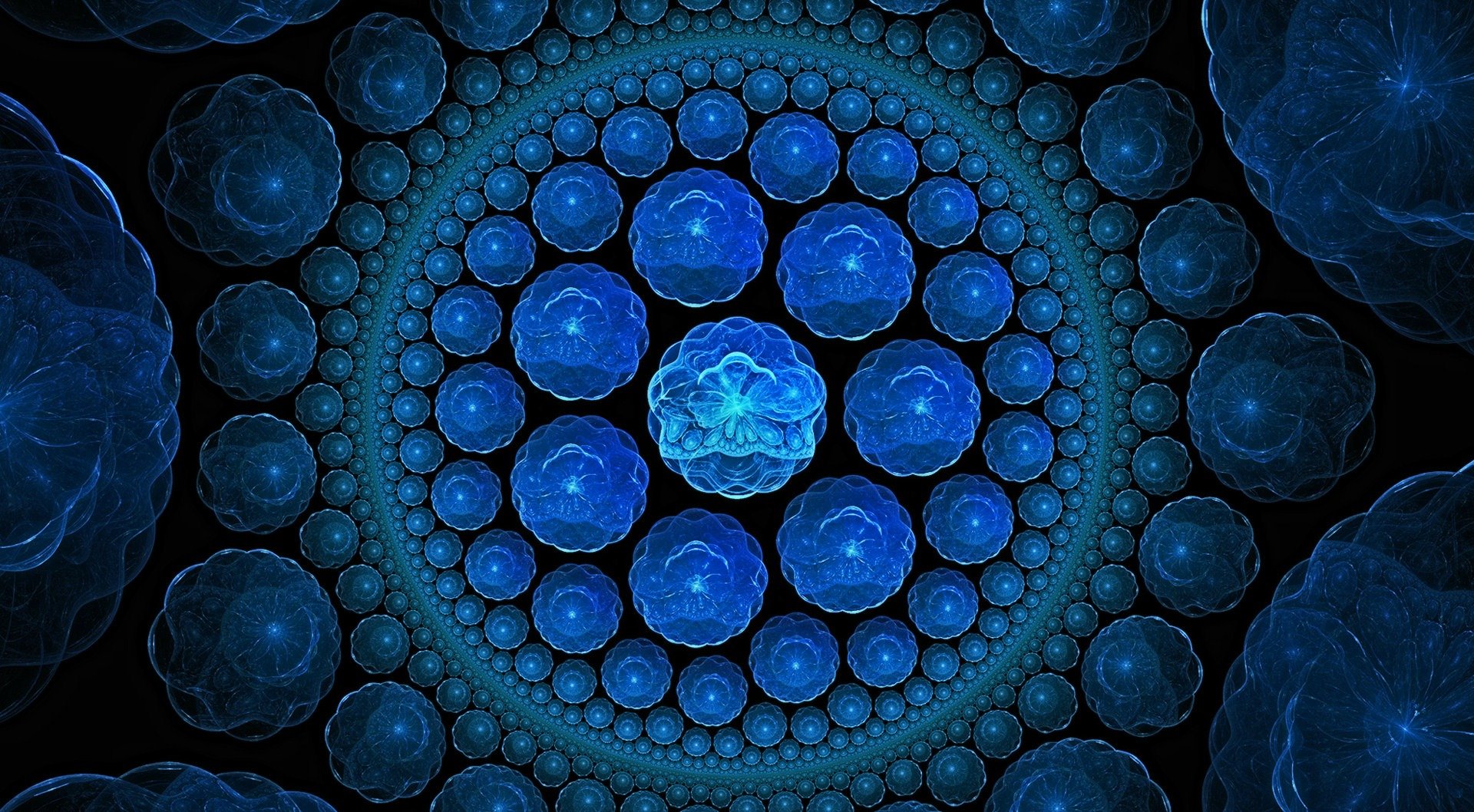 Abstract Fractal Wallpaper and Background Image | 1920x1058