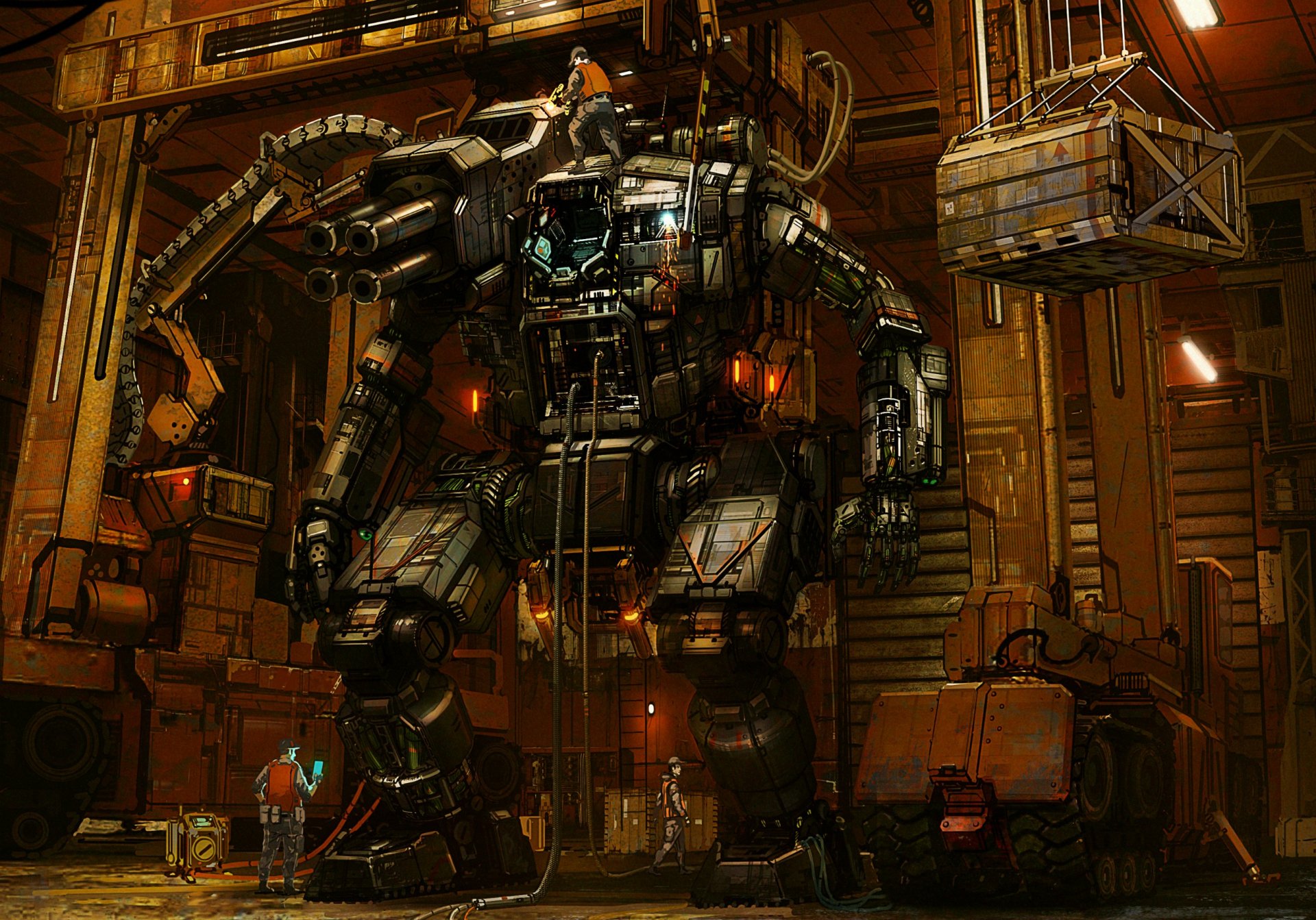 Hunchback (BattleTech) HD Wallpapers and Backgrounds.