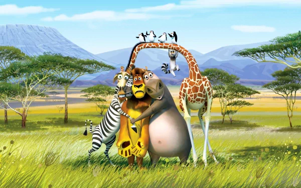 Africa Madagascar (Movie) movie Madagascar: Escape 2 Africa HD Desktop Wallpaper | Background Image