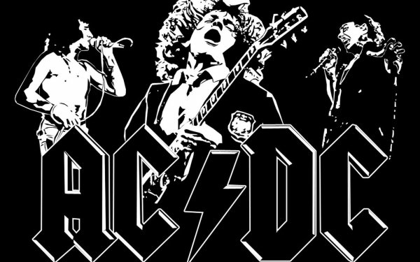 Music AC/DC Band (Music) Australia Angus Young HD Wallpaper | Background Image