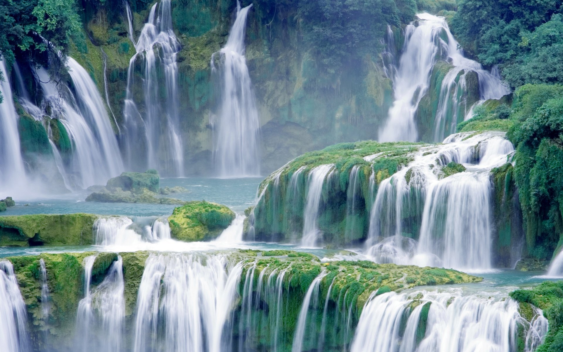 Download Mortal Kombat Nature Waterfall  HD Wallpaper