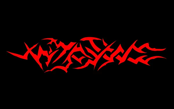 HD PC desktop wallpaper featuring a stylized red emblem from the anime Fate/Zero on a black background.