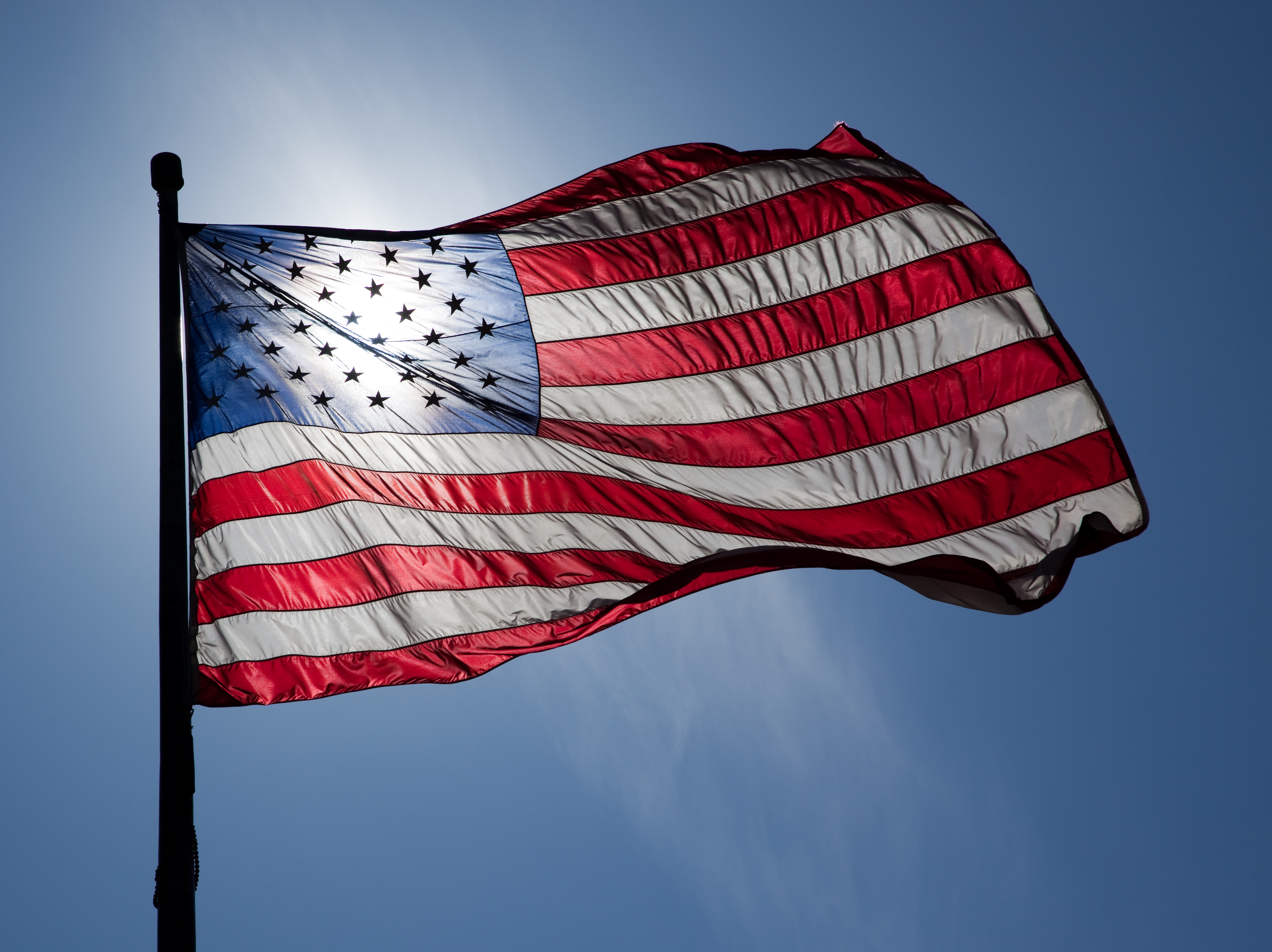 Man Made American Flag HD Wallpaper | Background Image