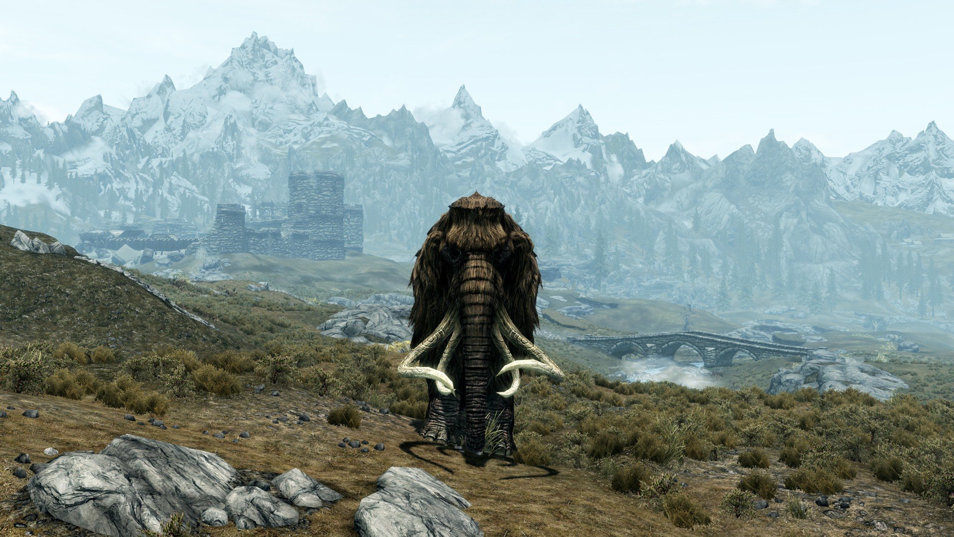 The Elder Scrolls v Skyrim Mammoth