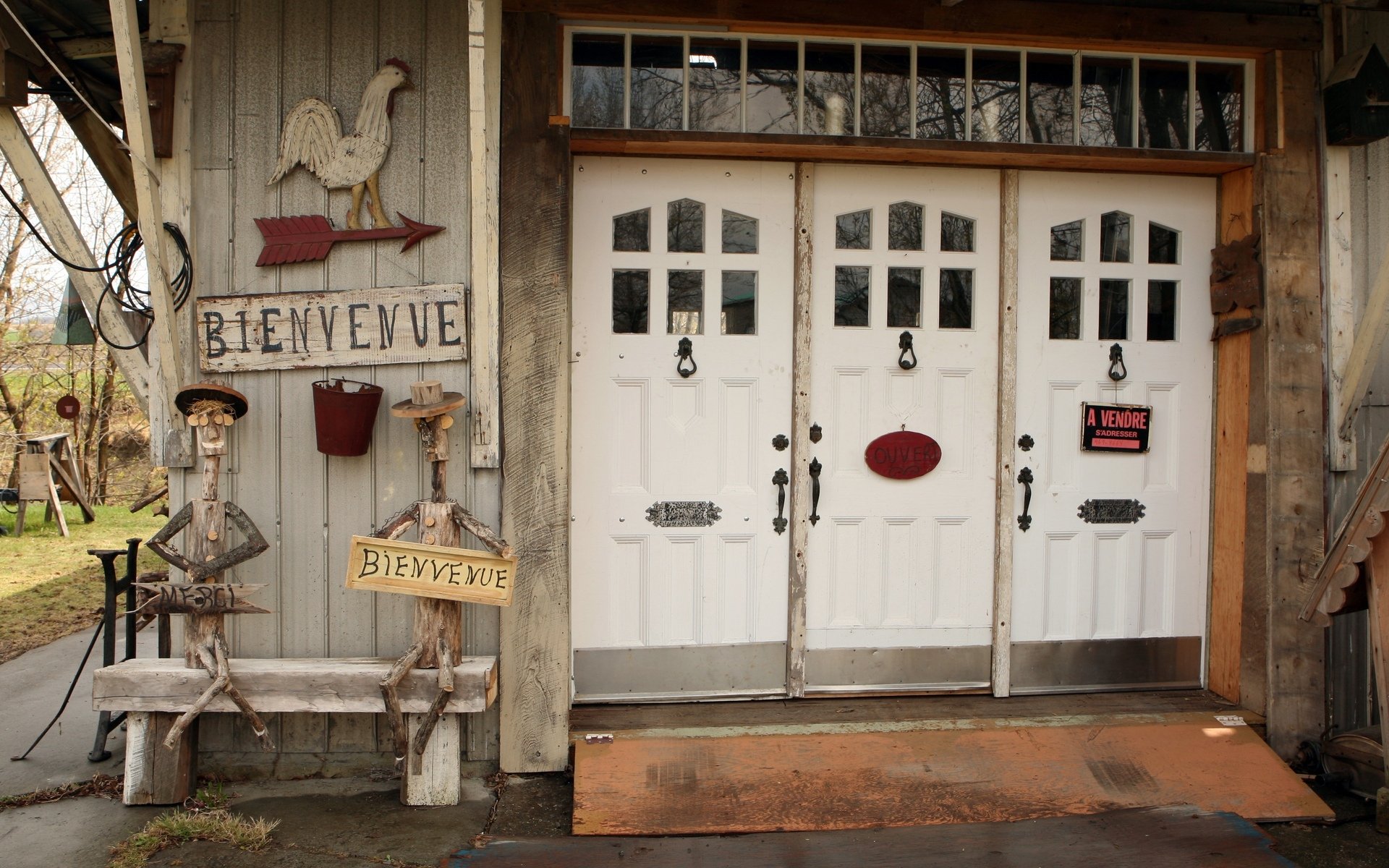 Nous avons fait un stop chez un artisan  de St Marc sur 