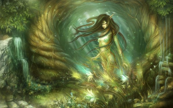 Fantasy Elf HD Wallpaper | Background Image