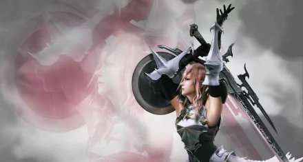 Lightning (Final Fantasy) video game Final Fantasy XIII-2 HD Desktop Wallpaper | Background Image