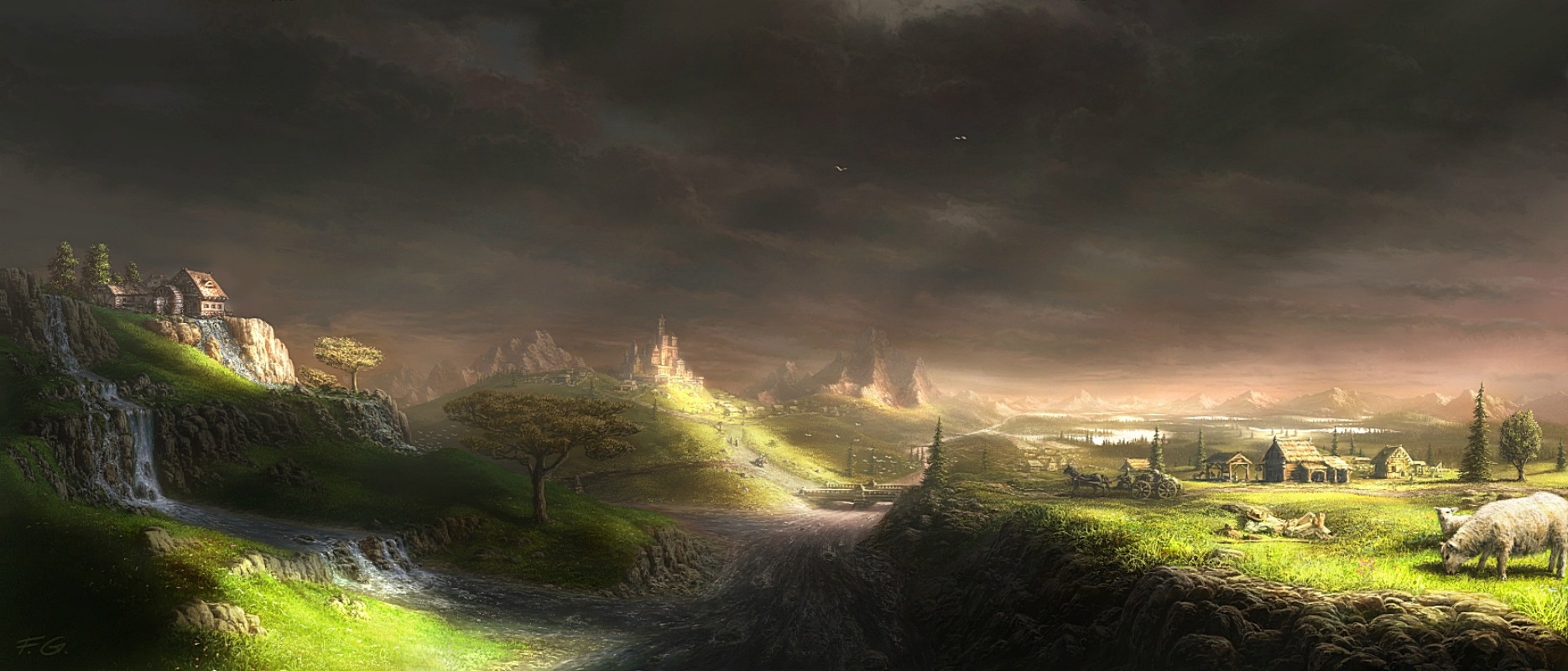 Fantasy Landscape Wallpaper