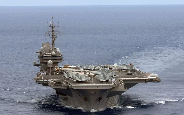 aircraft carrier warship military USS George Washington (CVN-73) HD Desktop Wallpaper | Background Image
