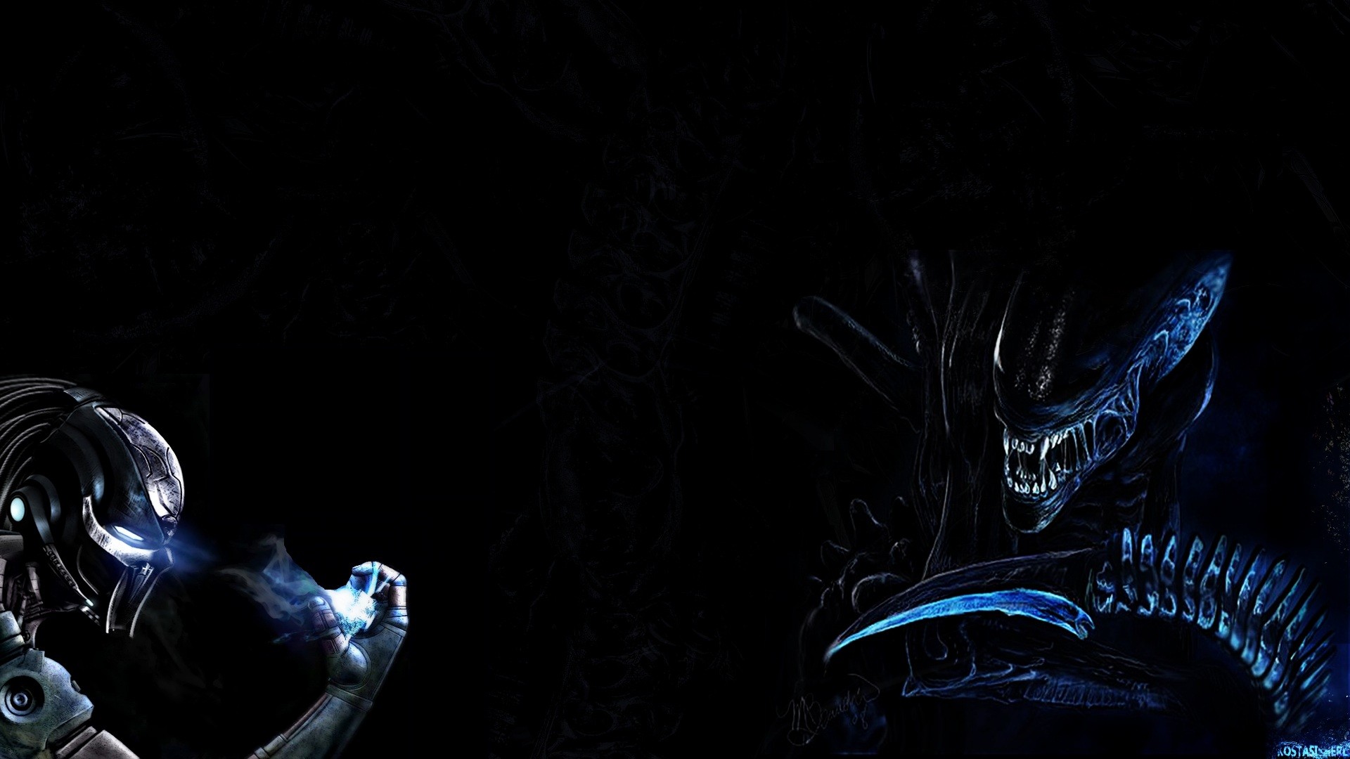 Sci Fi Alien vs. Predator HD Wallpaper | Background Image