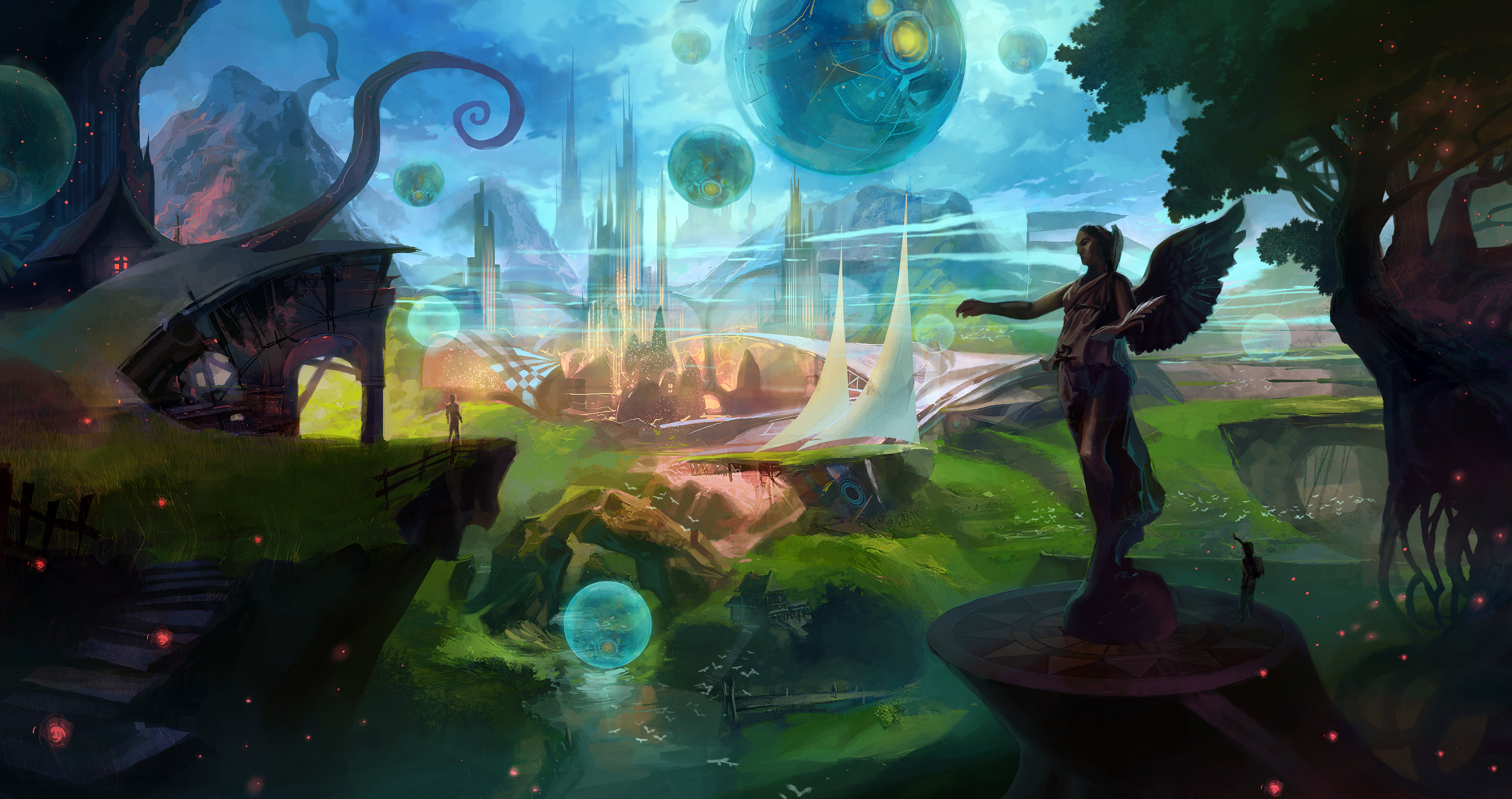 Sci Fi Fantasy HD Wallpaper | Background Image