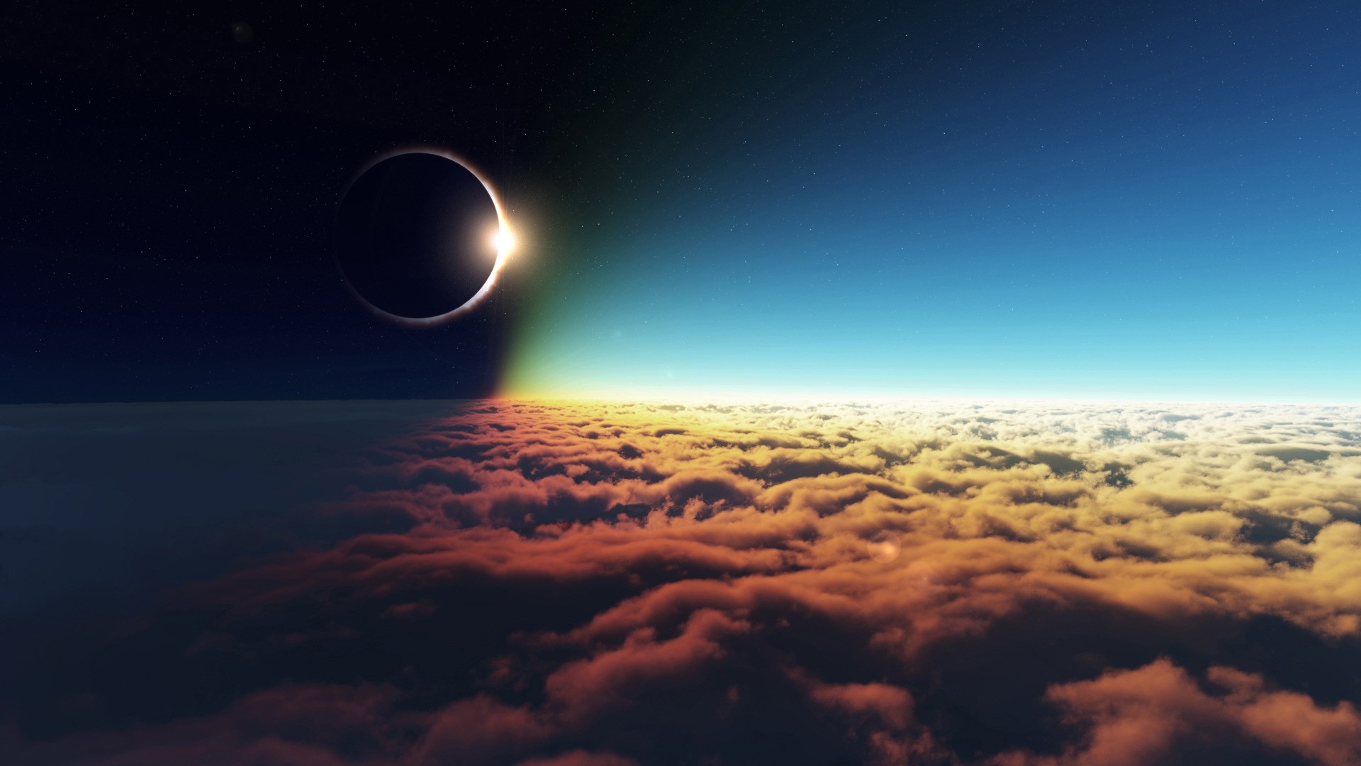 Solar Eclipse Hd Wallpaper Background Image 19x1080 Id Wallpaper Abyss