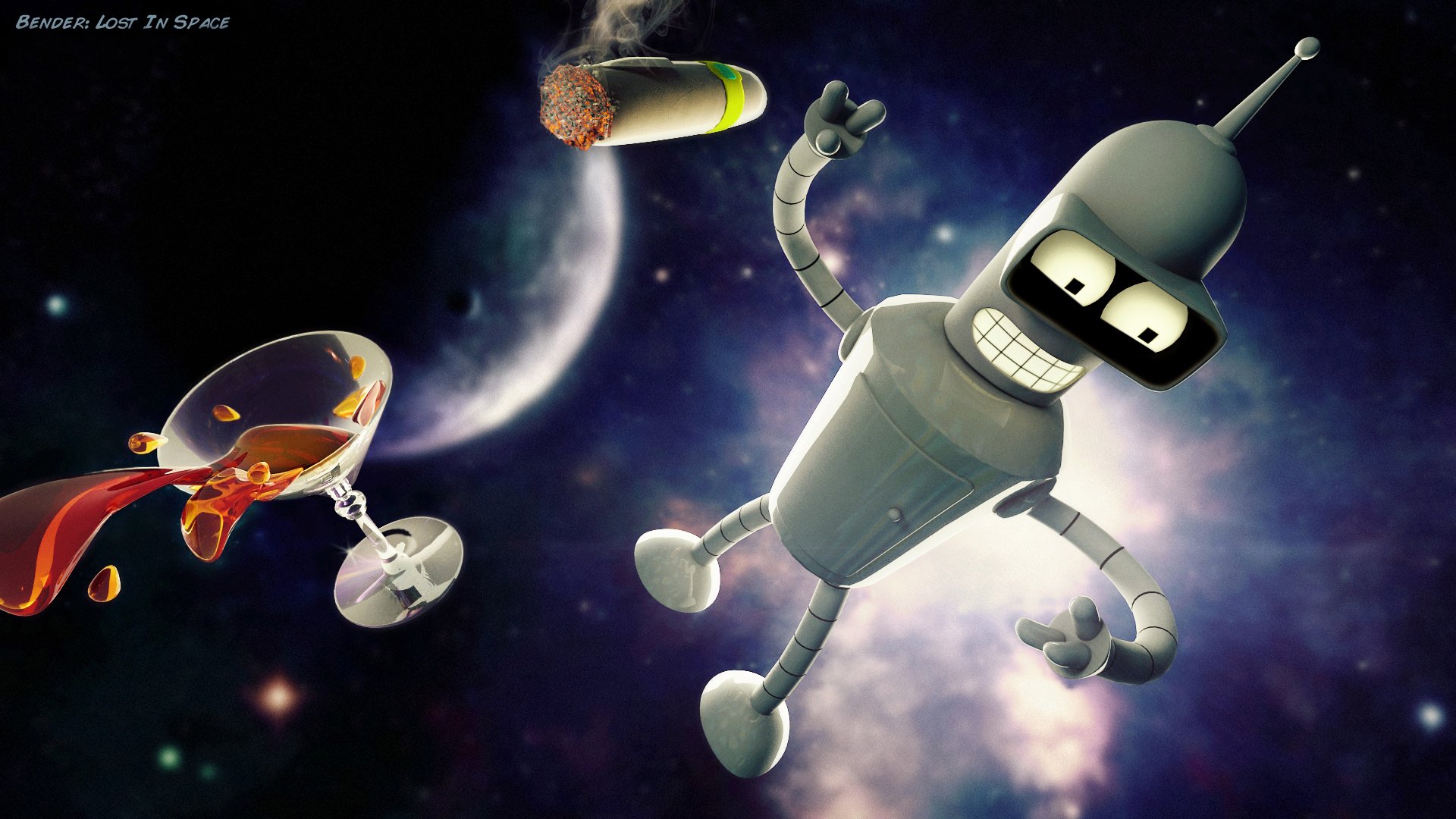 Download Bender (Futurama) TV Show Futurama HD Wallpaper