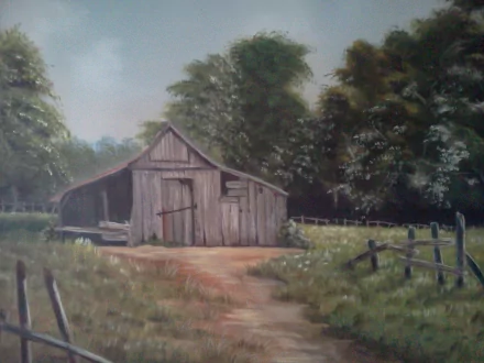 man made barn HD Desktop Wallpaper | Background Image