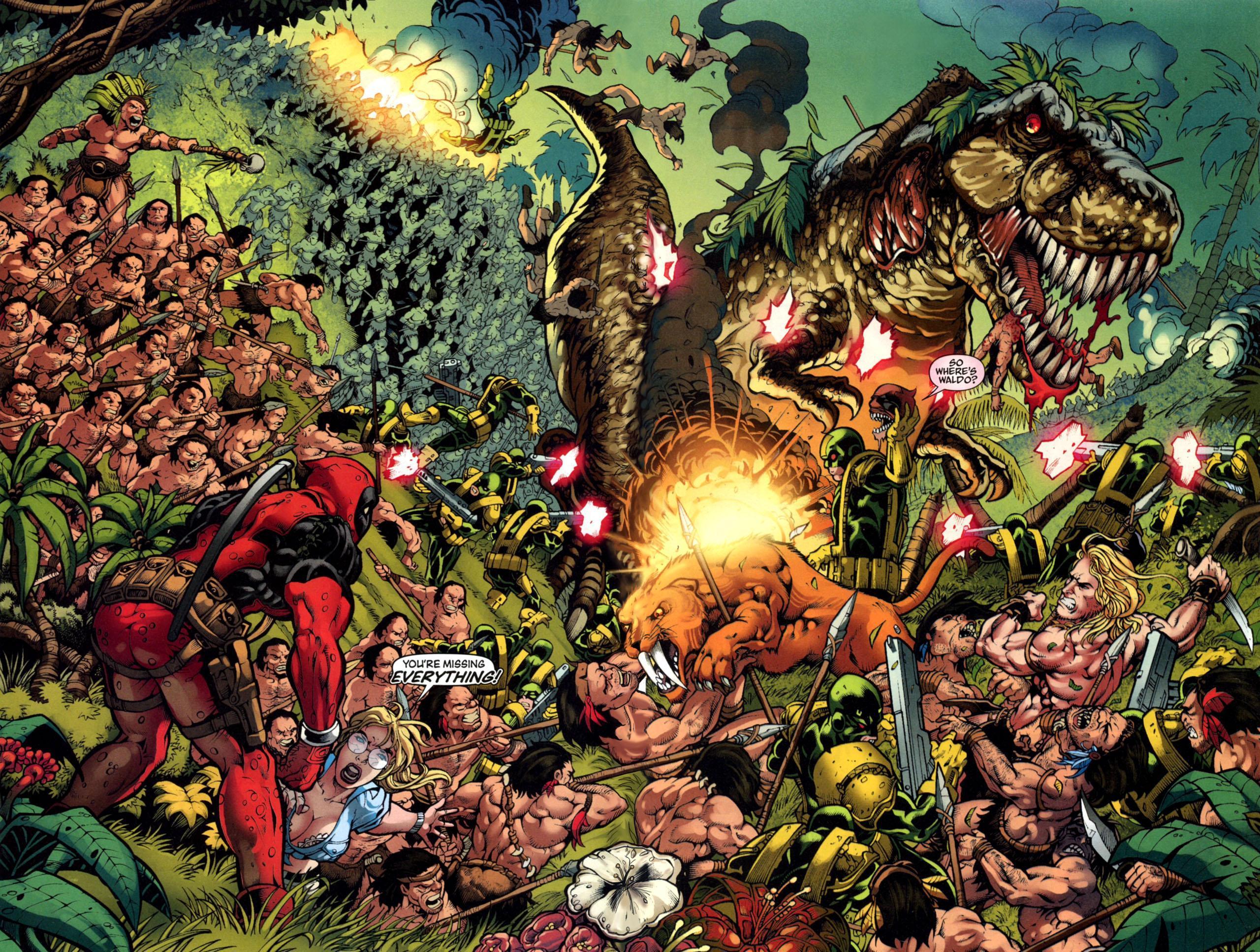 Comics Deadpool HD Wallpaper