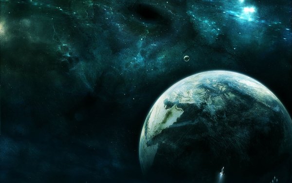 Ciencia ficción Planetas Tierra Fondo de pantalla HD | Fondo de Escritorio