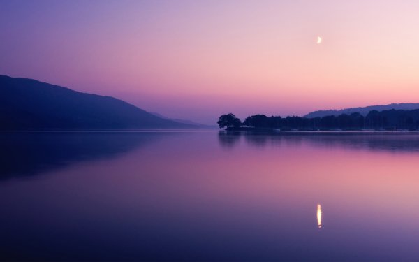 Earth Lake Lakes Scenic Horizon Reflection Sky HD Wallpaper | Background Image