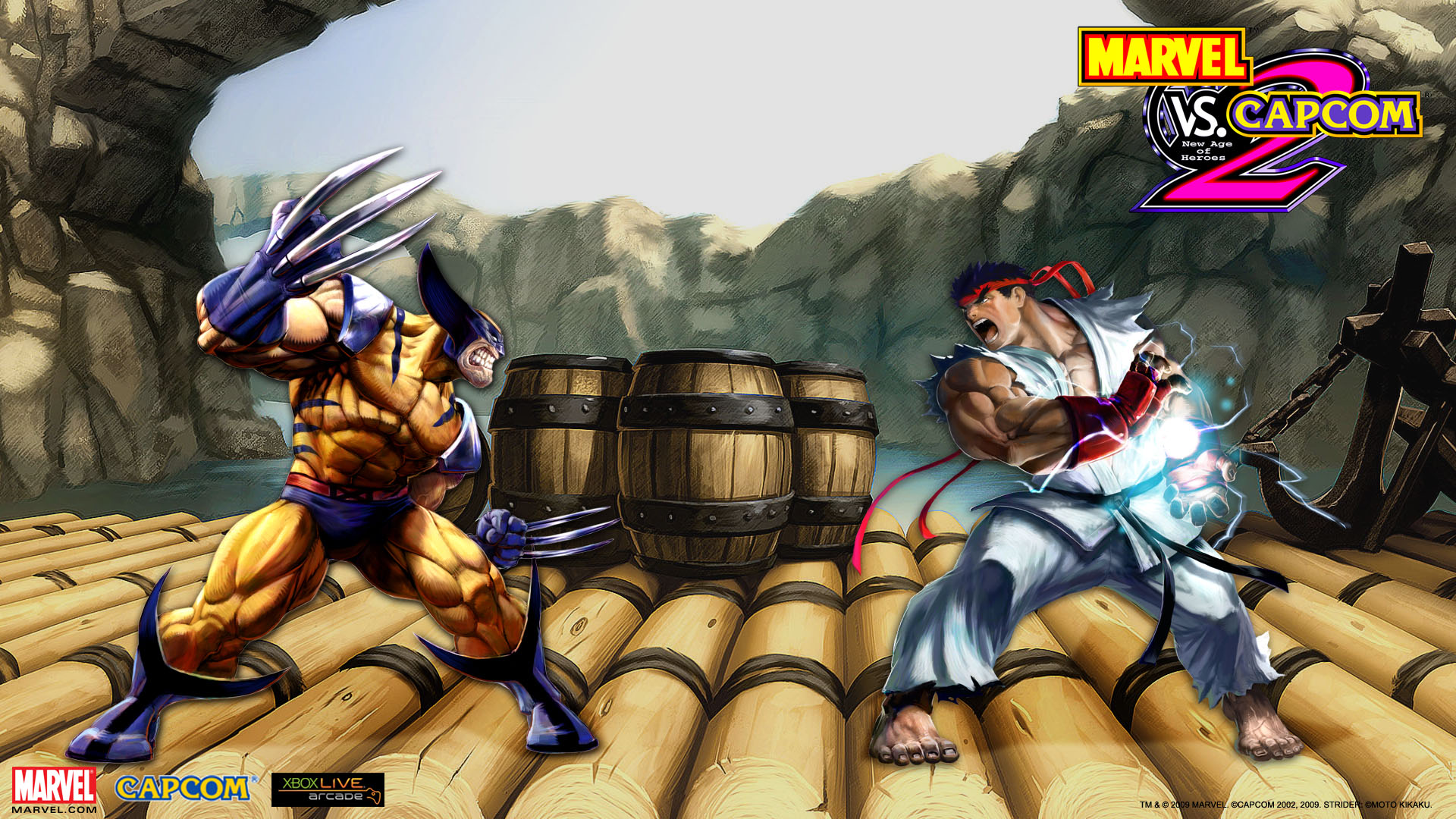 Video Game Marvel Vs. Capcom 2 HD Wallpaper | Background Image