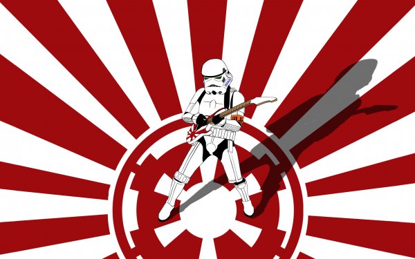 Movie Star Wars Star Wars Guitar Red White HD Wallpaper | Background Image