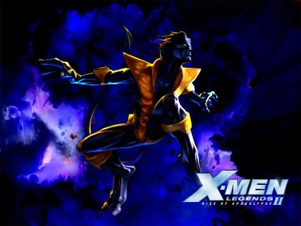Nightcrawler (Marvel Comics) video game X-Men Legends II: Rise of Apocalypse HD Desktop Wallpaper | Background Image