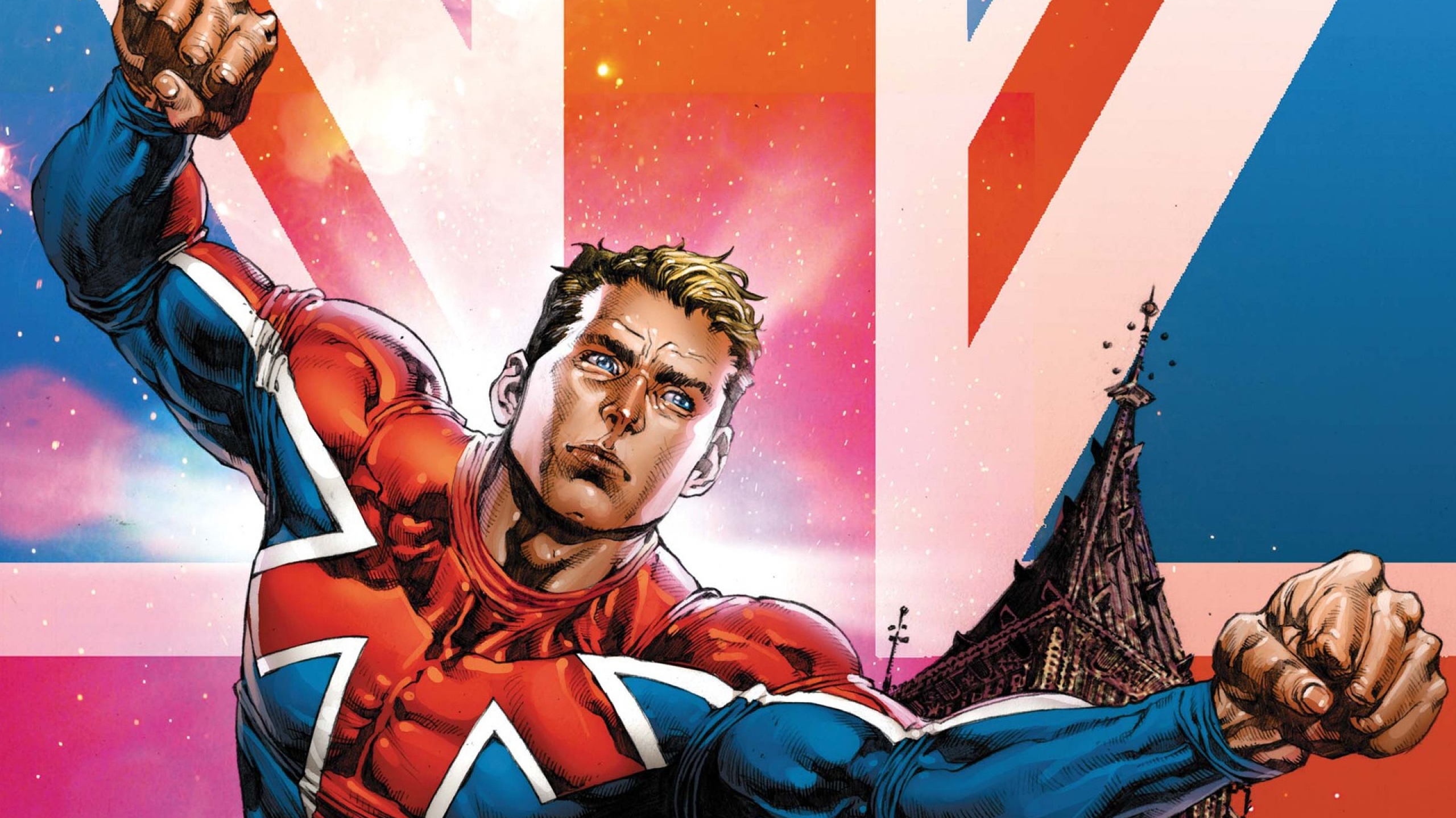 Comics Captain Britain HD Wallpaper | Background Image