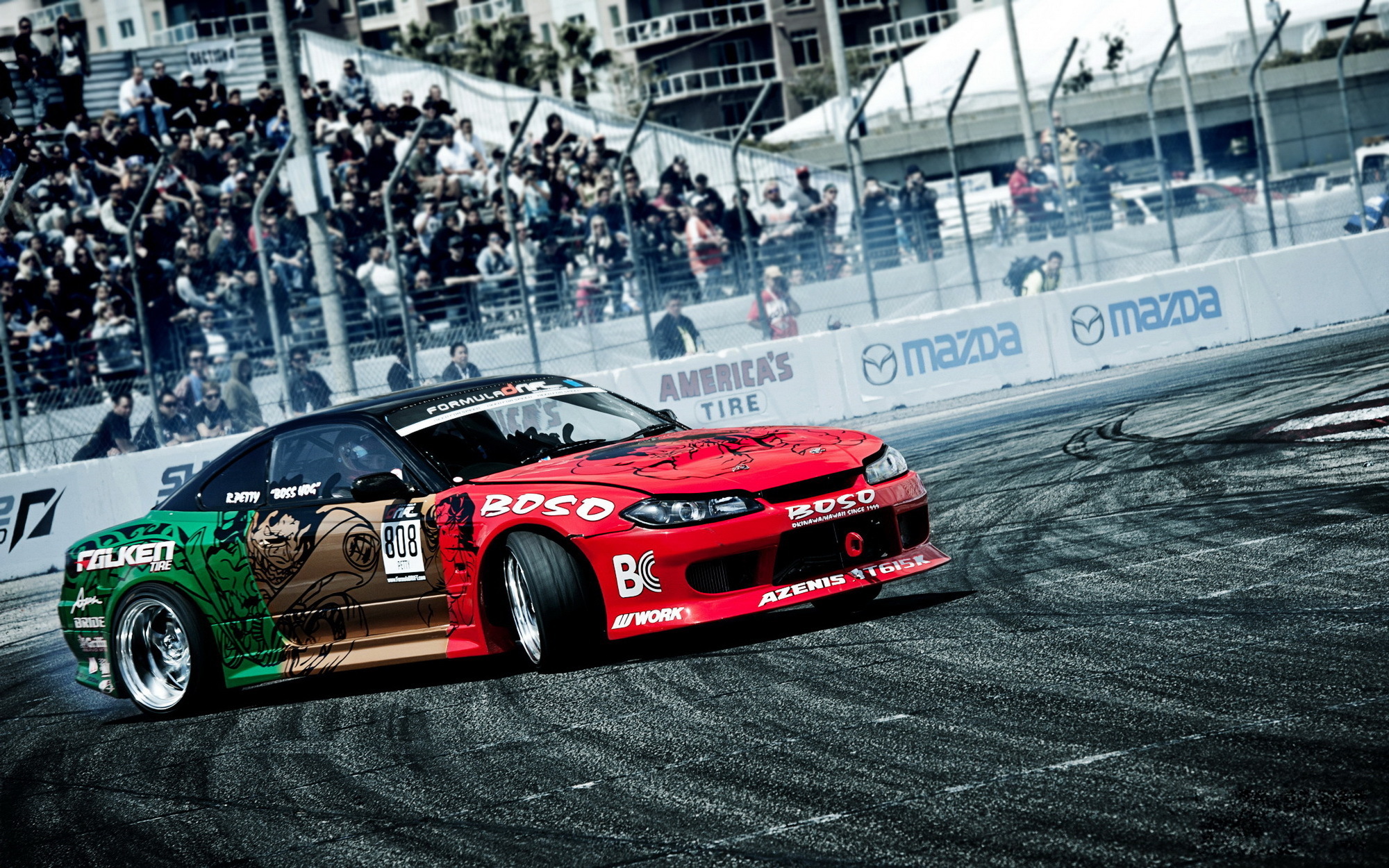 Car Drift Tires, drifting-cars, carros, drift, tires, smoke, HD wallpaper