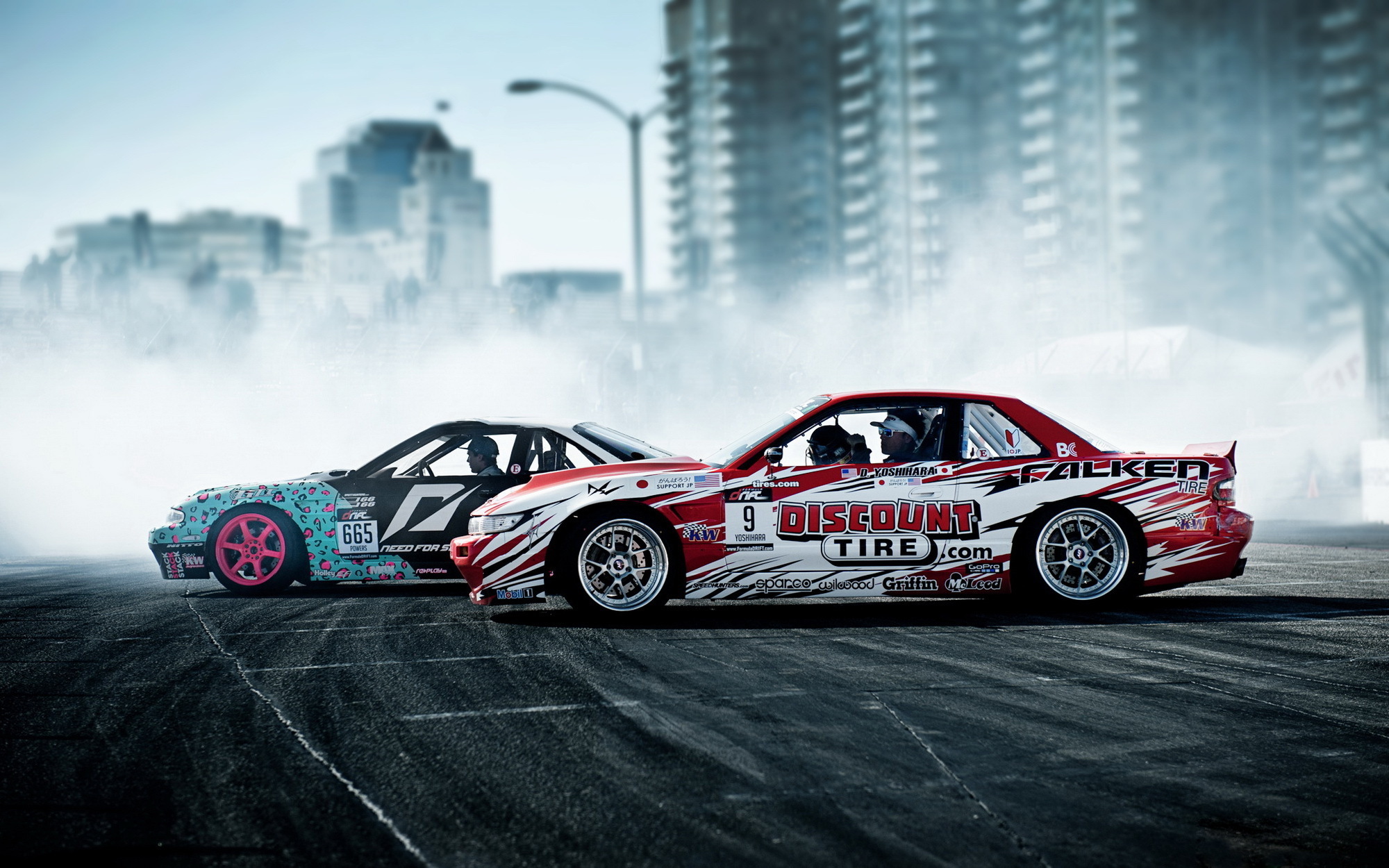 Car Drift Tires, drifting-cars, carros, drift, tires, smoke, HD wallpaper