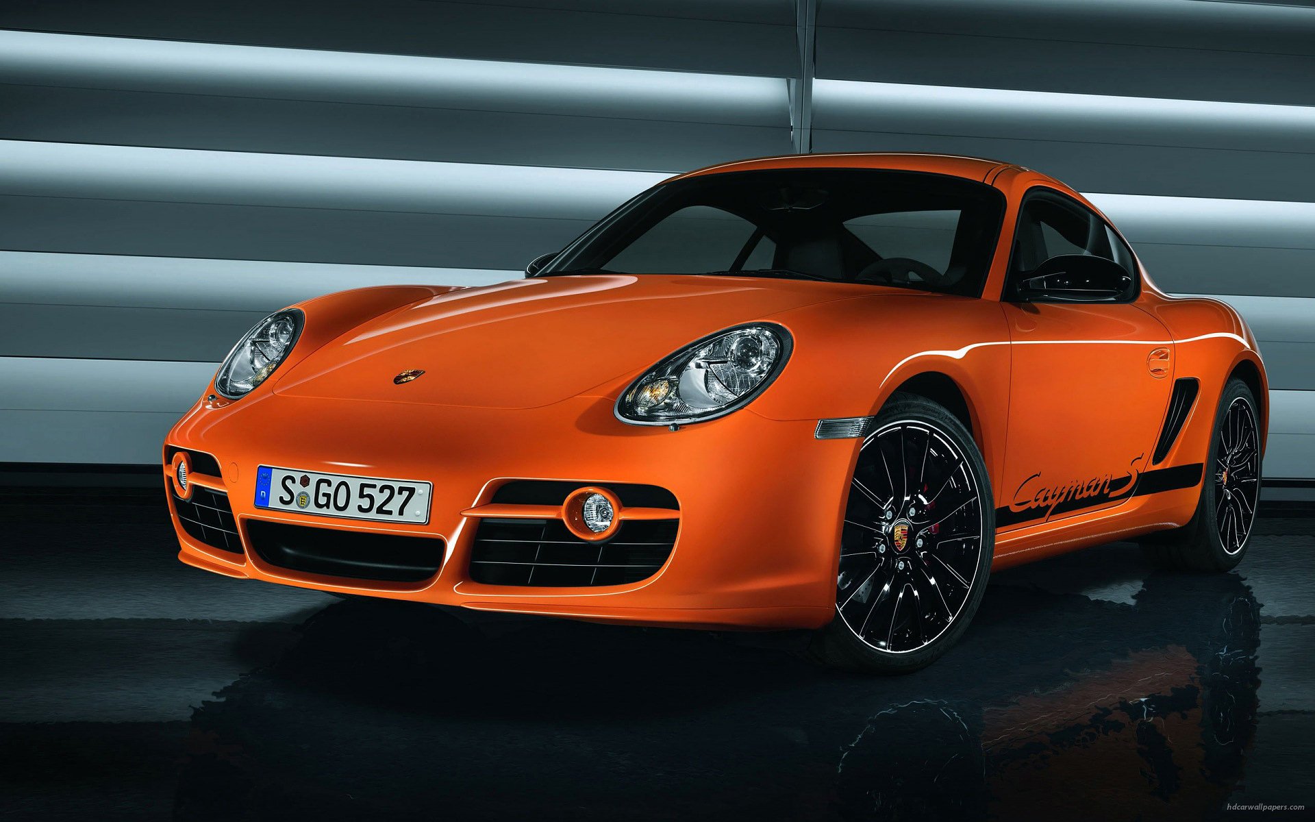 Download Vehicle Porsche Cayman S HD Wallpaper
