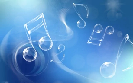 music musical notes HD Desktop Wallpaper | Background Image