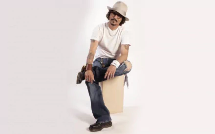 Celebrity Johnny Depp HD Desktop Wallpaper | Background Image
