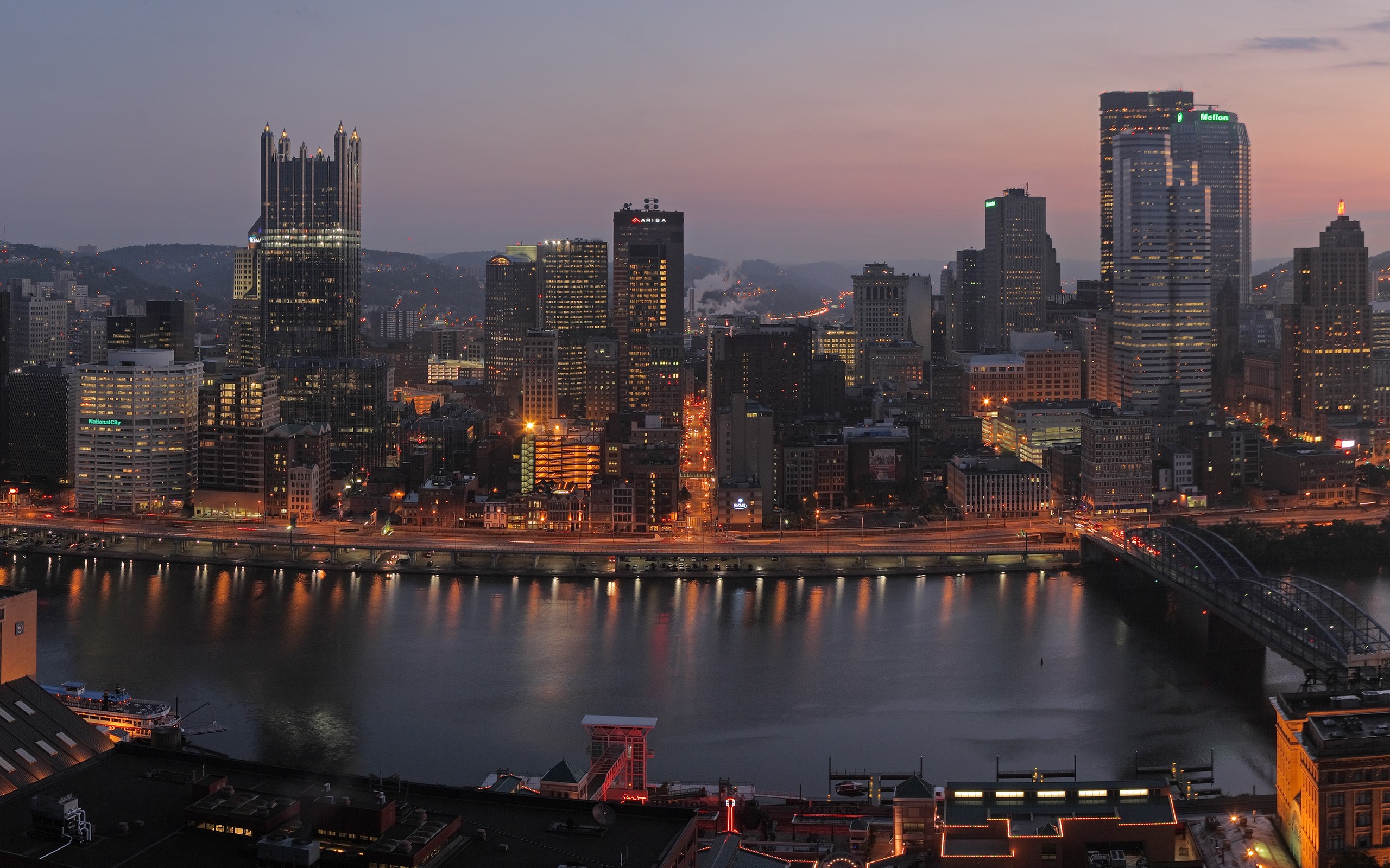 Man Made Pittsburgh HD Wallpaper | Background Image