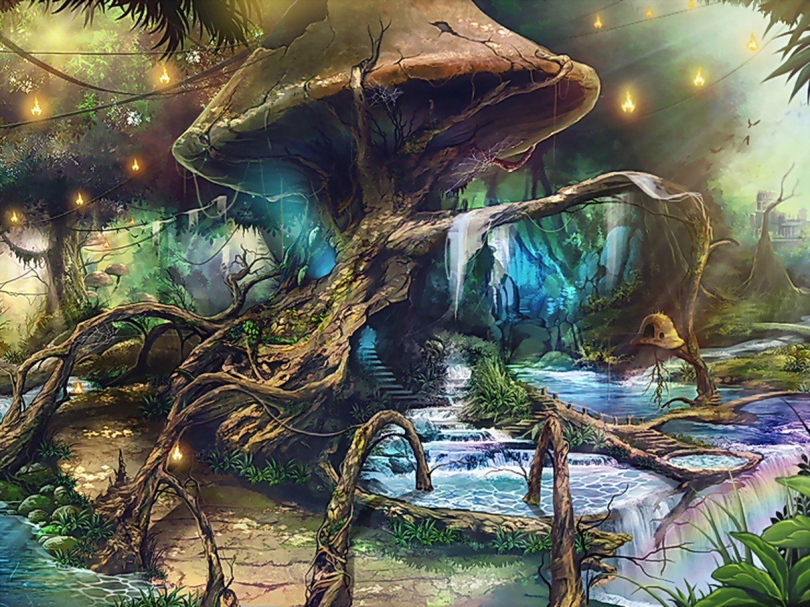 Сказочный лес фантастика