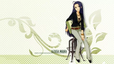 Azusa Miura Anime The iDOLM@STER HD Desktop Wallpaper | Background Image