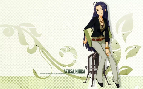 Azusa Miura Anime The iDOLM@STER HD Desktop Wallpaper | Background Image