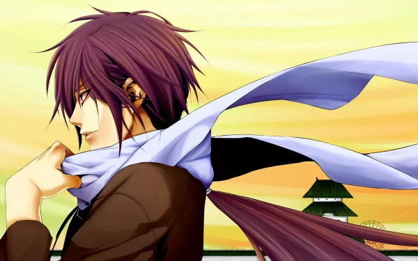 Saitou Hajime Anime Hakuouki Shinsengumi Kitan HD Desktop Wallpaper | Background Image