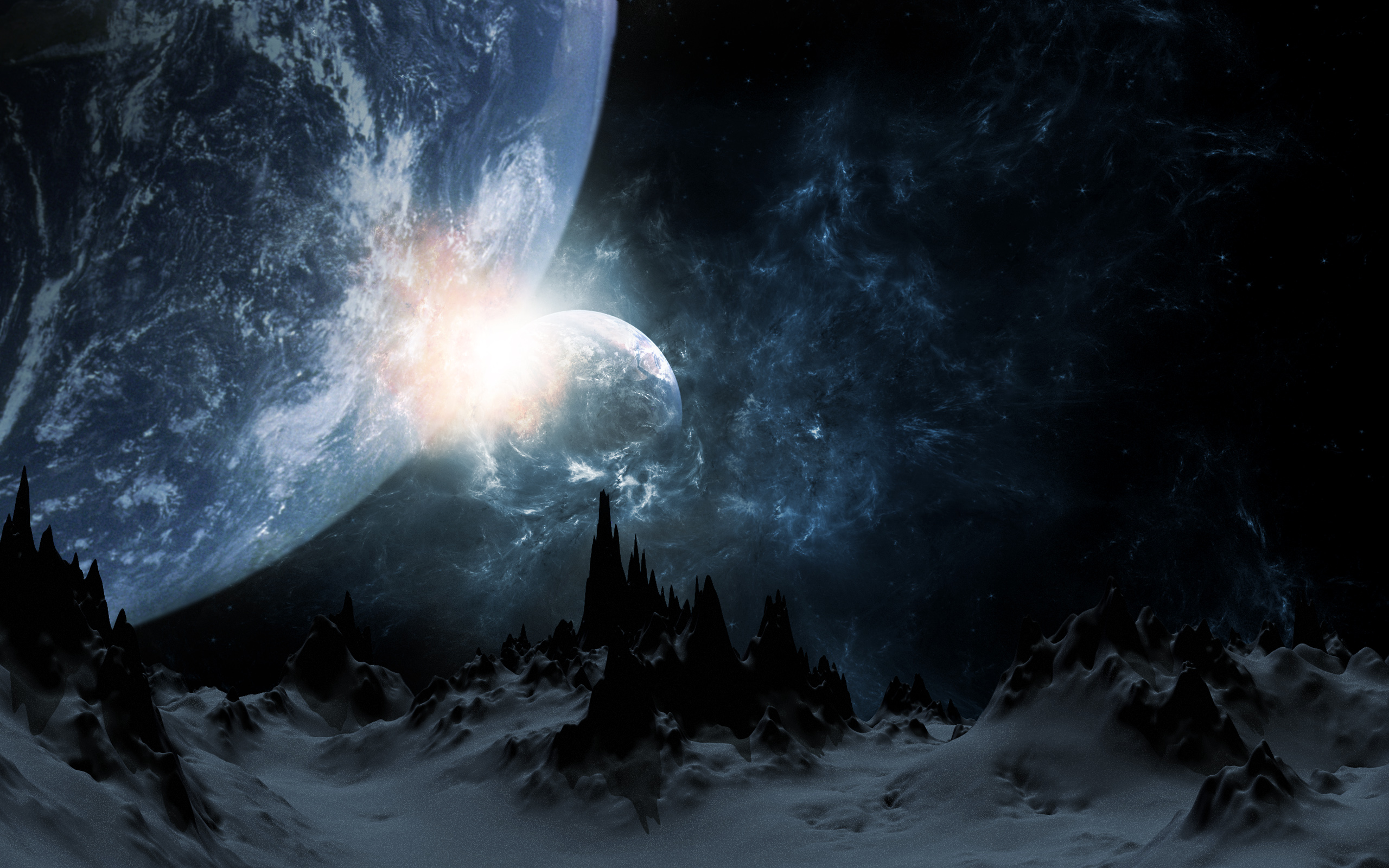 Download Sci Fi Landscape HD Wallpaper