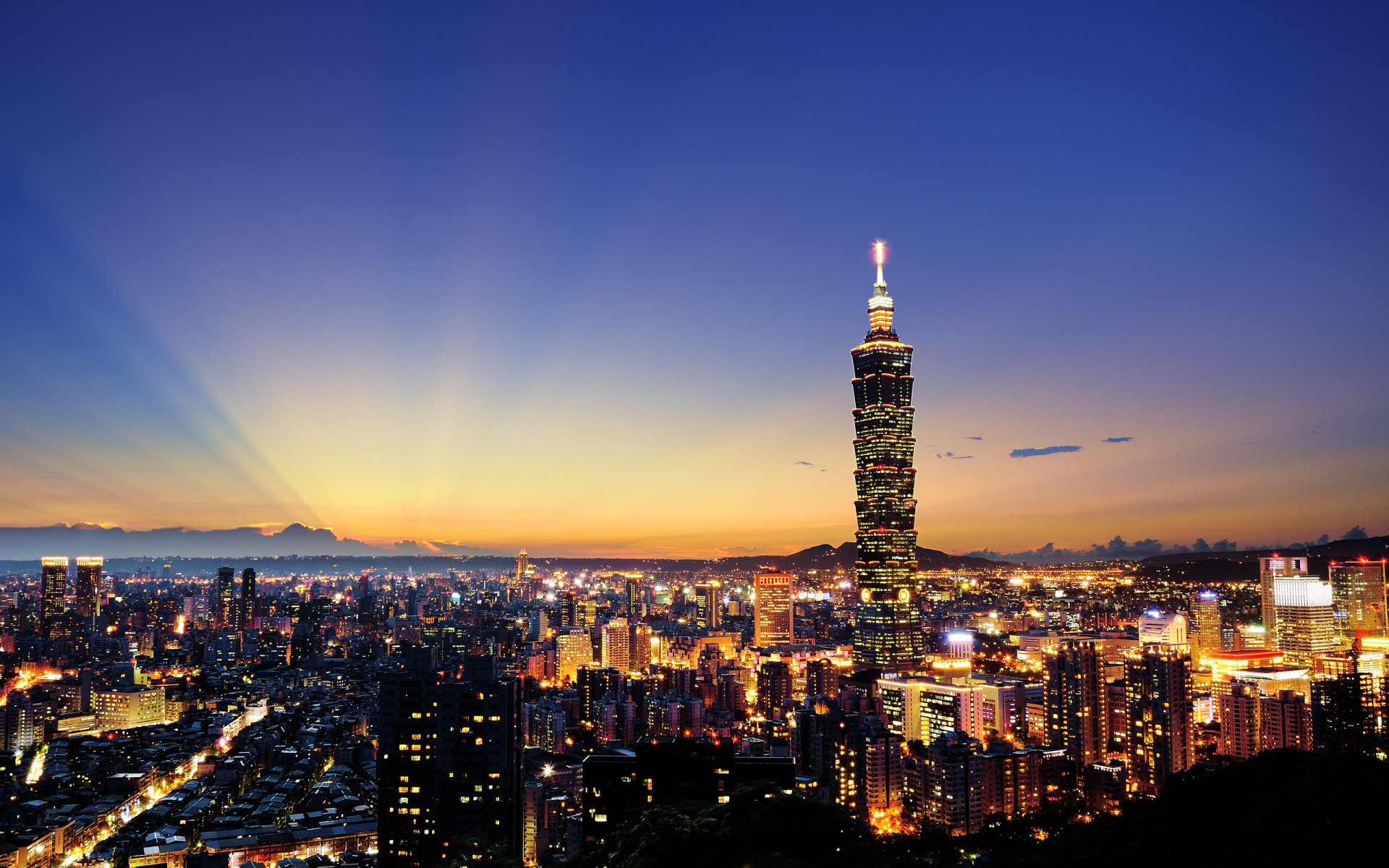 Download Taiwan Taipei 101 Manipulation Man Made Taipei HD Wallpaper