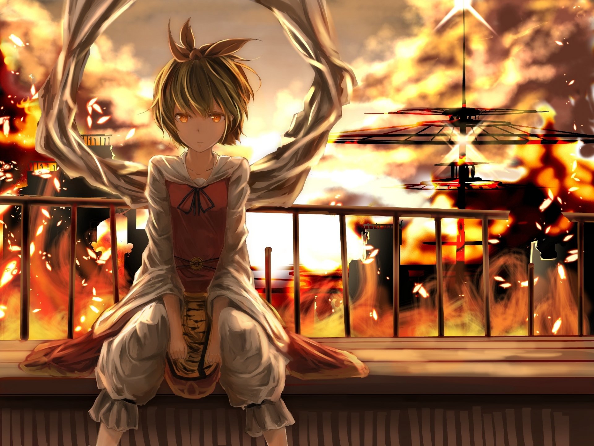 Download Shou Toramaru Anime Touhou HD Wallpaper