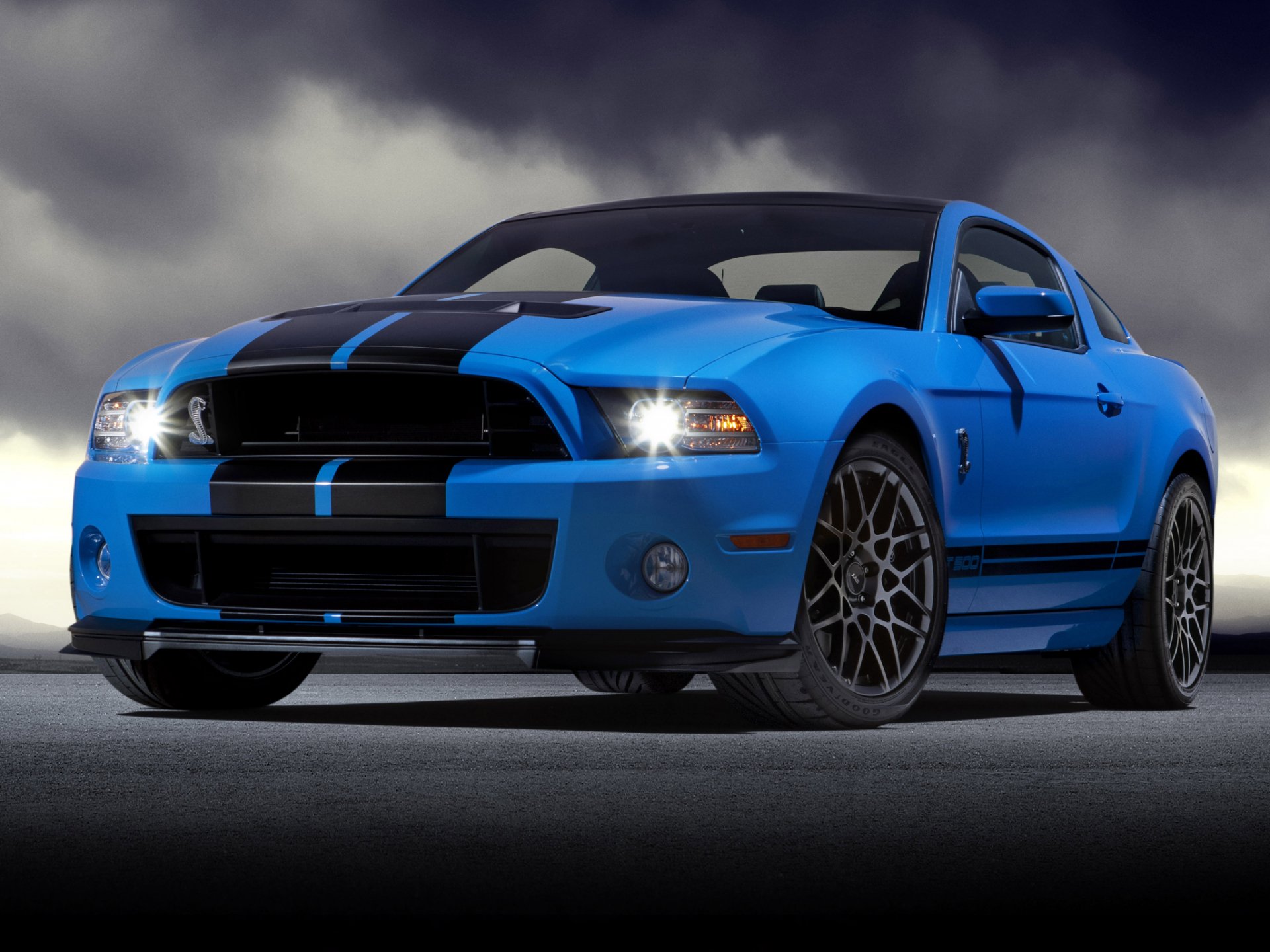 Download Car Coupé Grand Tourer Muscle Car Vehicle Ford Mustang Shelby GT500 SVT HD Wallpaper