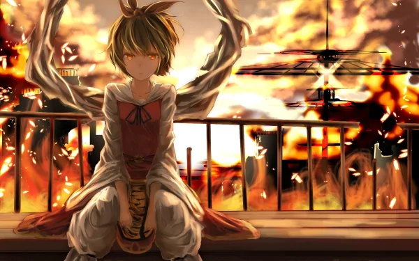 Shou Toramaru Anime Touhou HD Desktop Wallpaper | Background Image