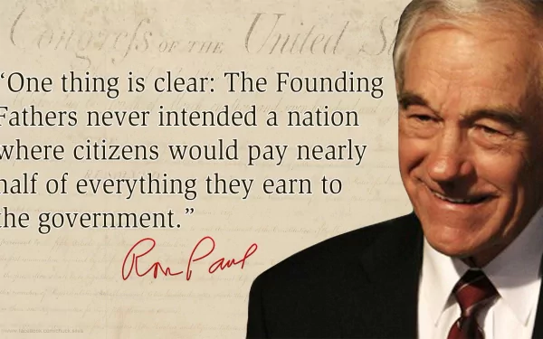  Ron Paul: One Thing is Clear
