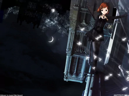 gothic night Anime girl anime girl anime night Gothic Anime HD Desktop Wallpaper | Background Image