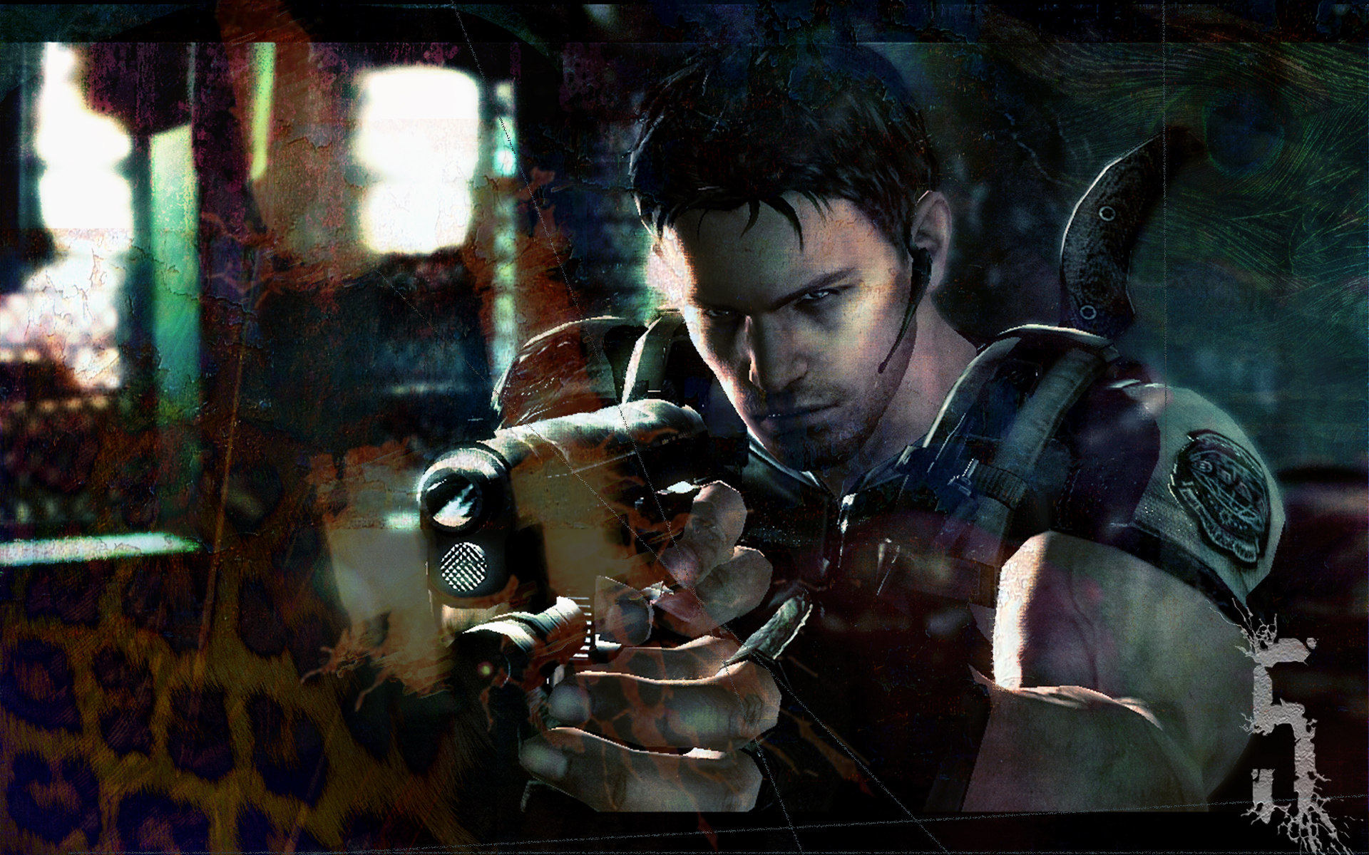 Chris Redfield from Resident Evil - HD desktop wallpaper.