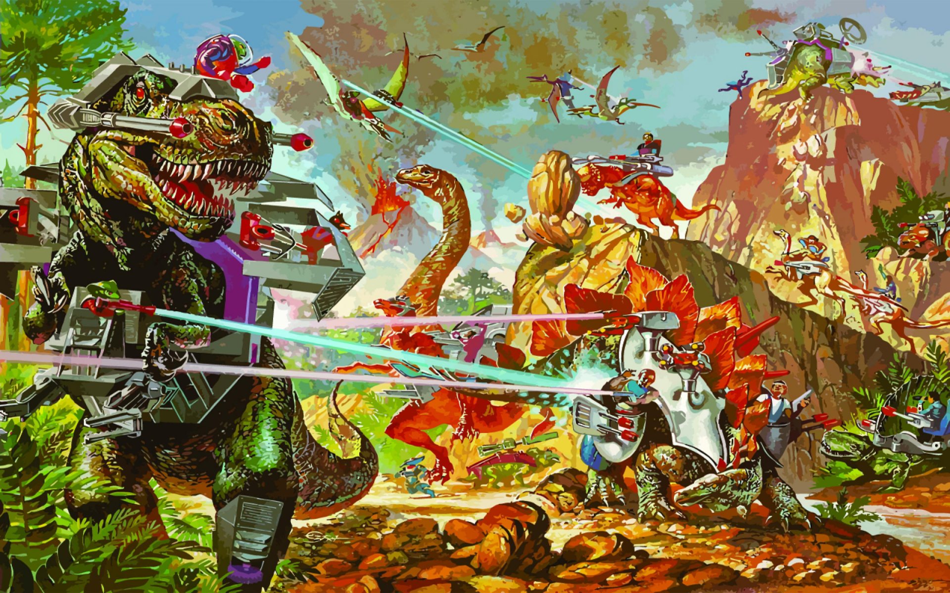 TV Show DinoRiders HD Wallpaper