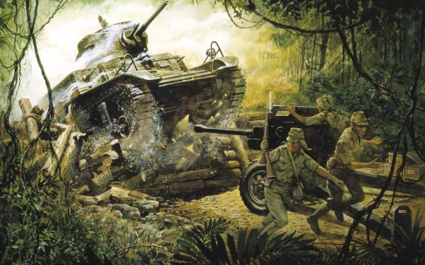 military World War II HD Desktop Wallpaper | Background Image