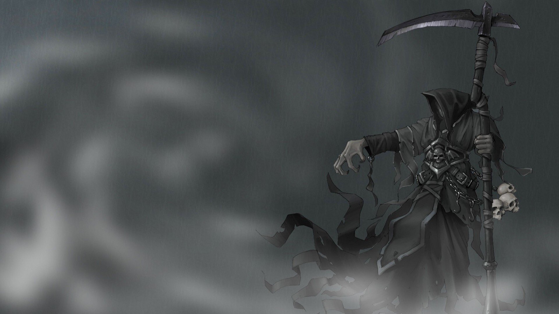 epic grim reaper wallpaper