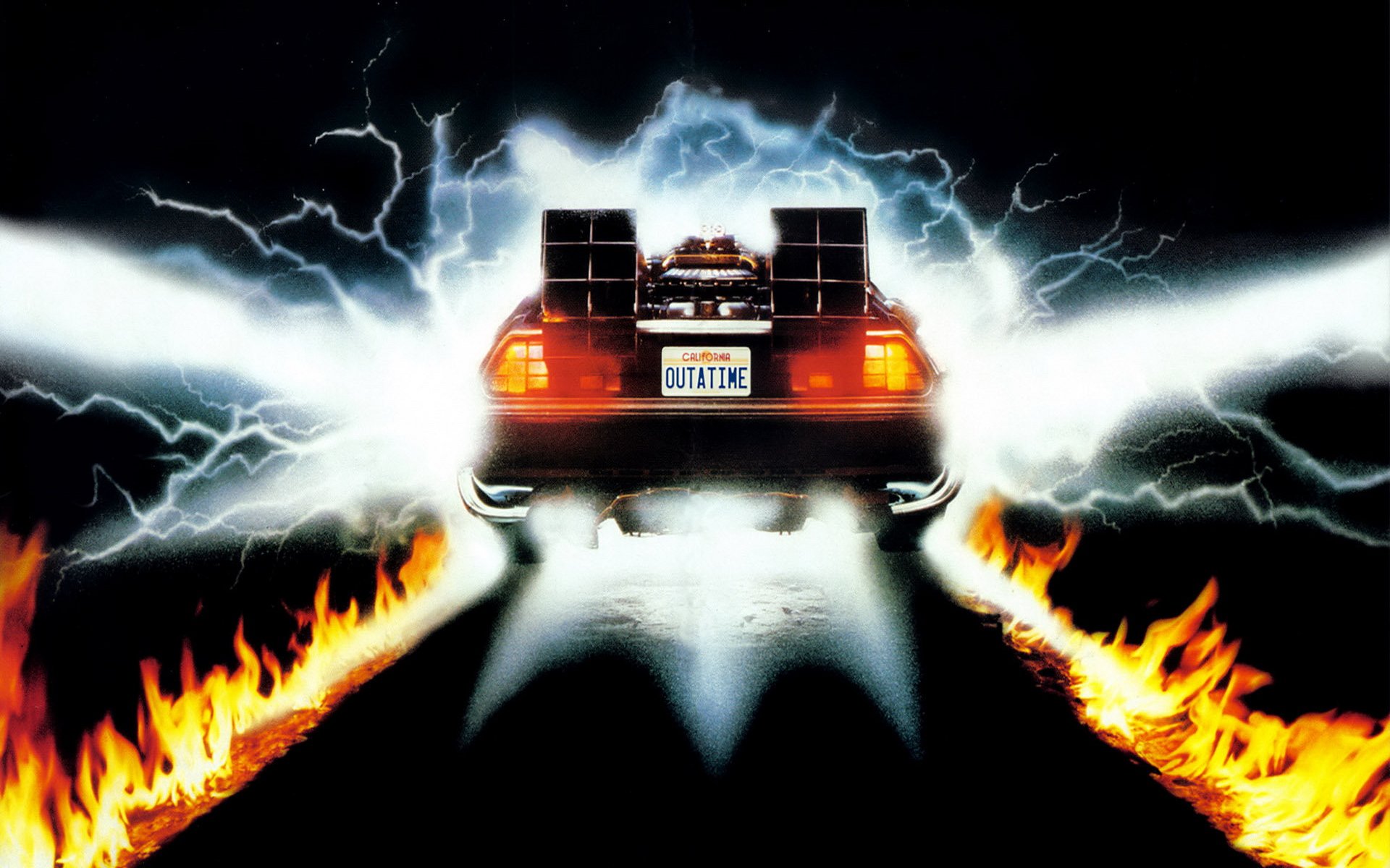 Back To The Future Hd Wallpaper Background Image