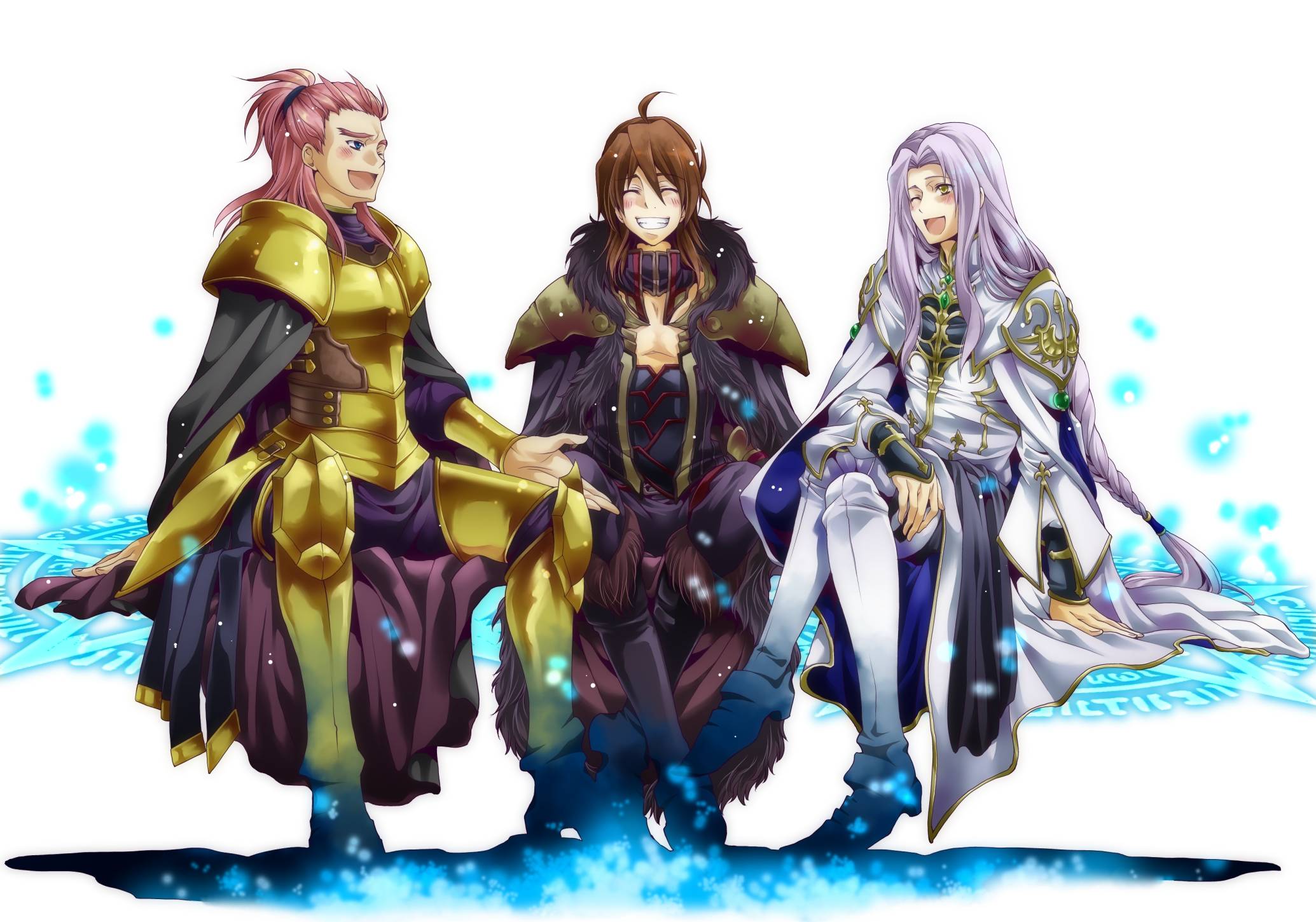 The Legend of the Legendary Heroes (Ryner Lute, Sion Astal, Ferris Eris) -  Minitokyo